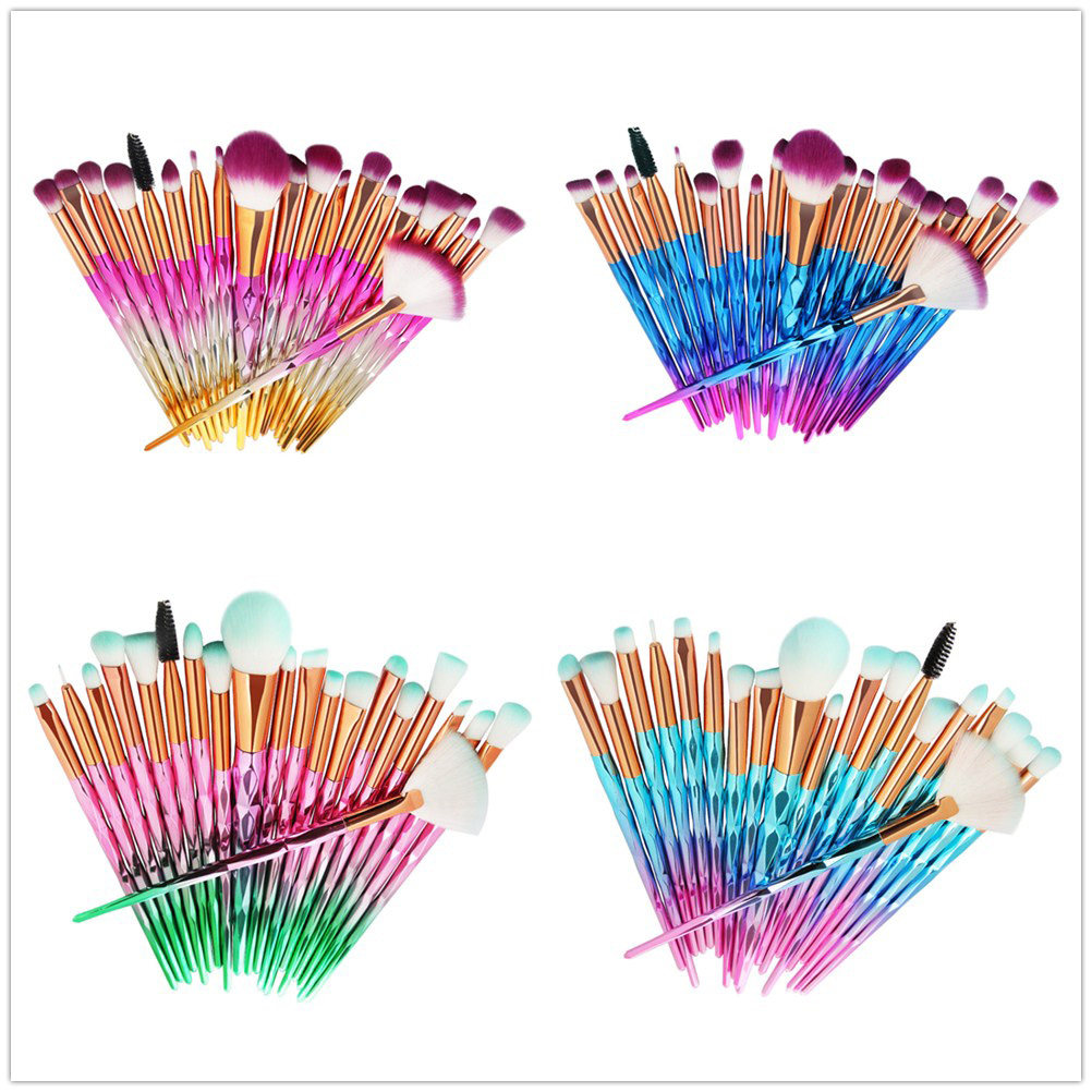 Beauty Makeup Gift Sets - Juego de 20 Brochas de Maquillaje