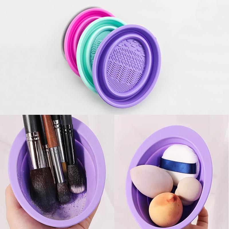 Beauty Makeup Eyeshadow - Limpiador de brochas de maquillaje de