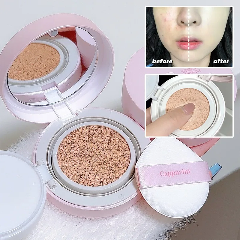 Concealer Full Coverage - Cappuvini BB Cream Air Cushion Base