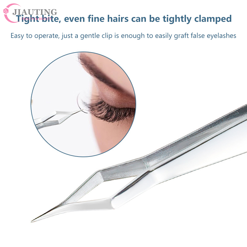 Beauty Makeup Tips - Pinzas de extensión de pestañas antideslizantes