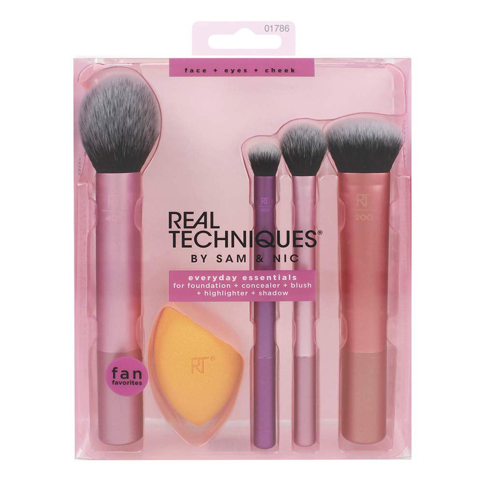 Beauty Makeup Eyeshadow - Real Techniques-Juego de brochas de maquillaje