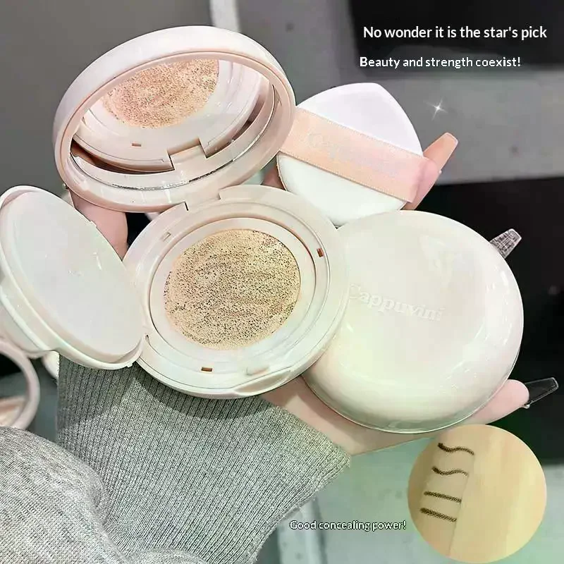 Concealer Full Coverage - Cappuvini Air Cushion BB Cream Base