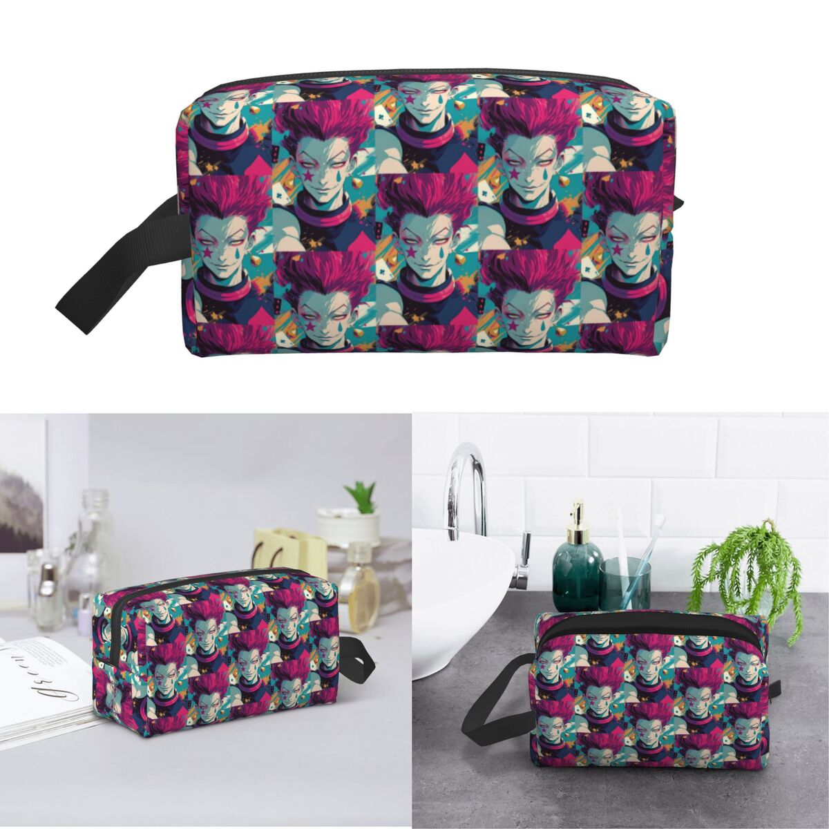 X Beauty Makeup - Bolsa de maquillaje Anime Hisoka Hunter