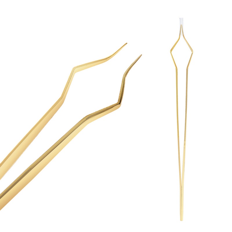 Beauty Makeup Tips - Pinzas Nuevas para Extensión de Pestañas,