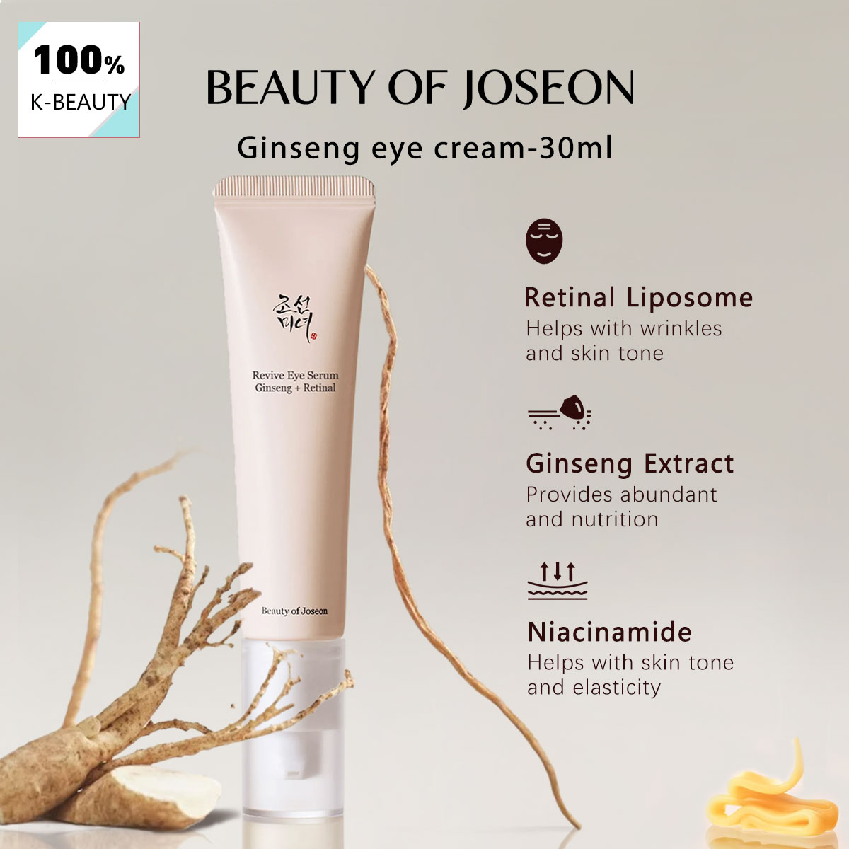 Beauty Of Joseon Makeup - BEAUTY OF JOSEON Crema de Ojos