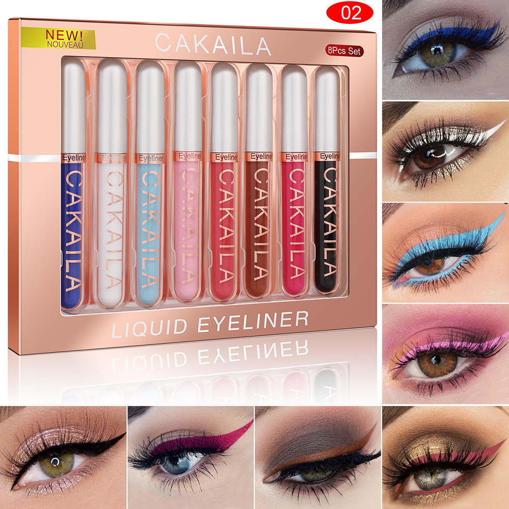 Juego de 8 colores, bolígrafos - Beauty Makeup Eyeshadow reseña y precio