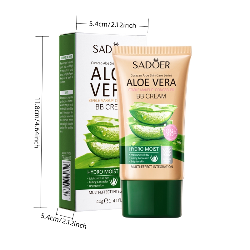 Crema BB con corrector de aloe - Concealer Full Coverage reseña y precio