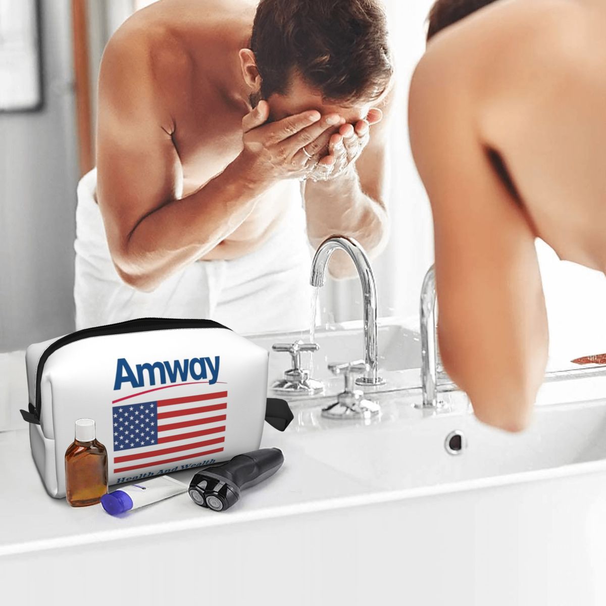 Bolsa de Maquillaje Amway USA, - Beauty Makeup Usa reseña y precio