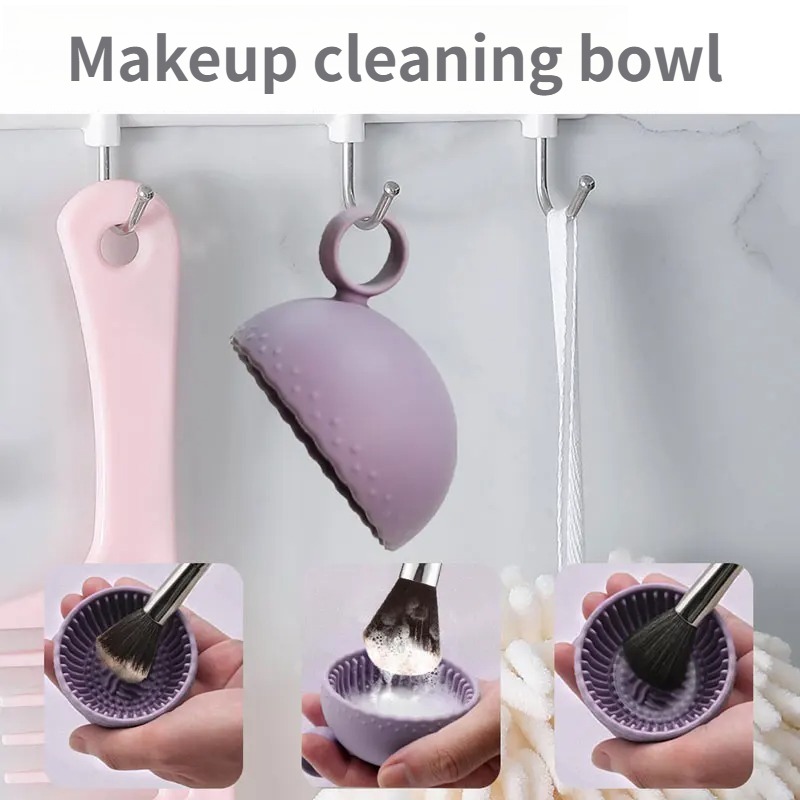 Tazón Limpiador de Brochas de  - Beauty Makeup Eyeshadow reseña y precio