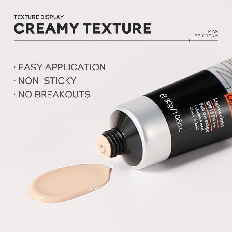 Crema BB para hombres, cobertu - Concealer Full Coverage reseña y precio