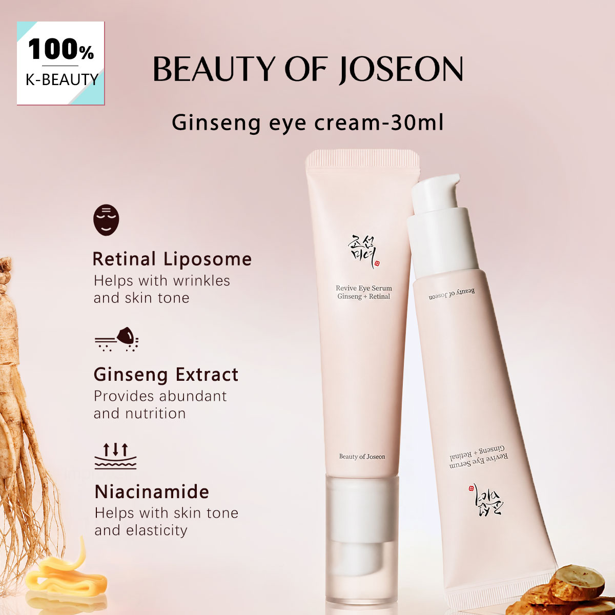 BEAUTY OF JOSEON Crema de Ojos - Beauty Of Joseon Makeup reseña y precio