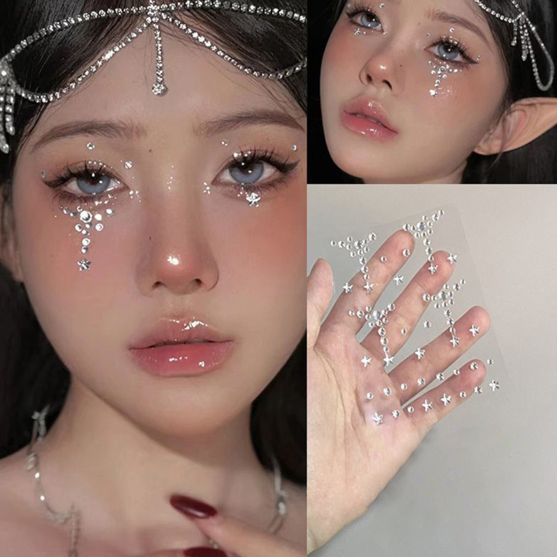 Pegatinas de Joyas Temporales  - Beauty Gems Makeup reseña y precio