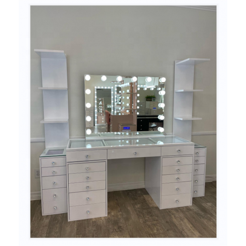 Tocador de maquillaje con espe - Beauty Makeup Usa reseña y precio