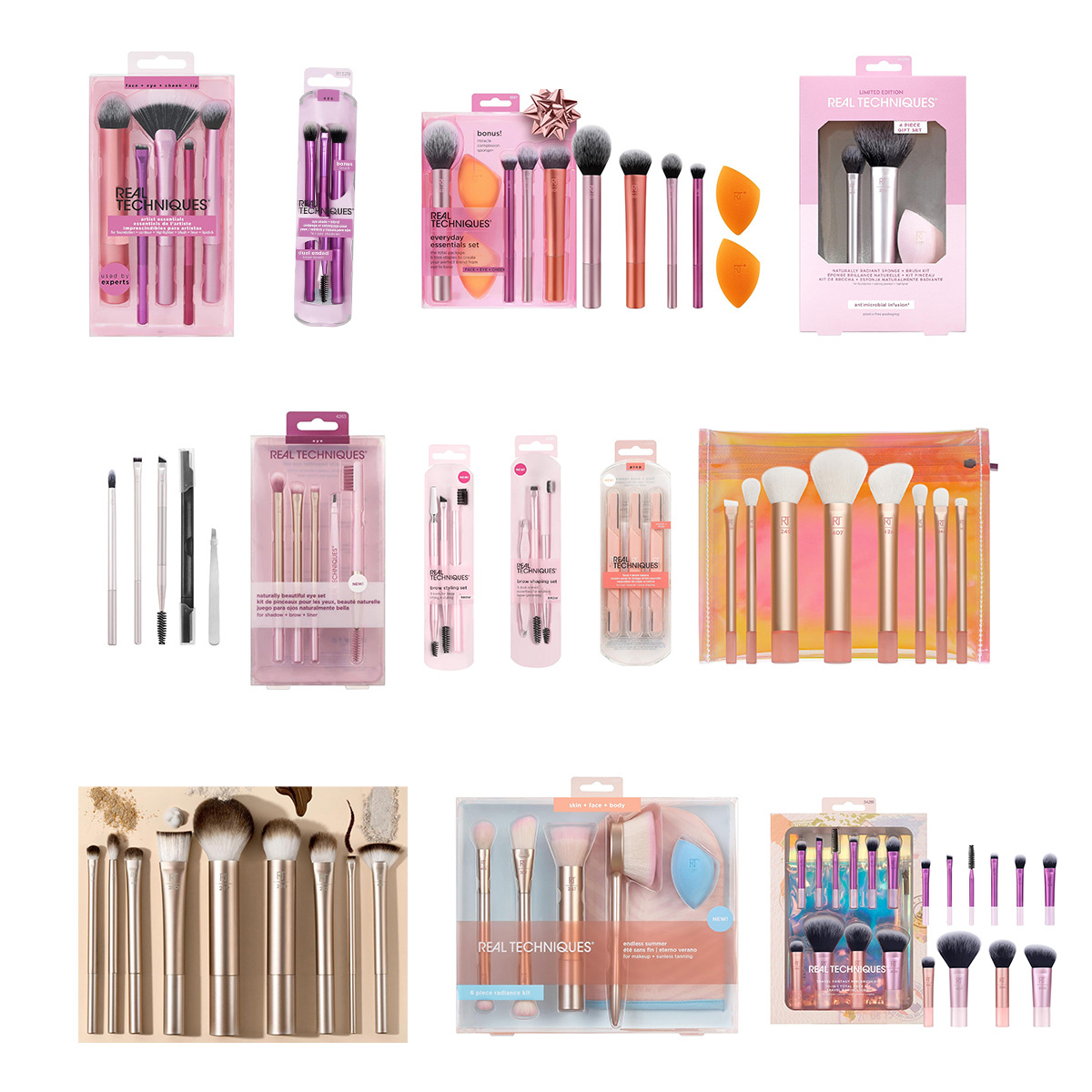 Juego completo de brochas de m - Beauty Makeup Eyeshadow reseña y precio
