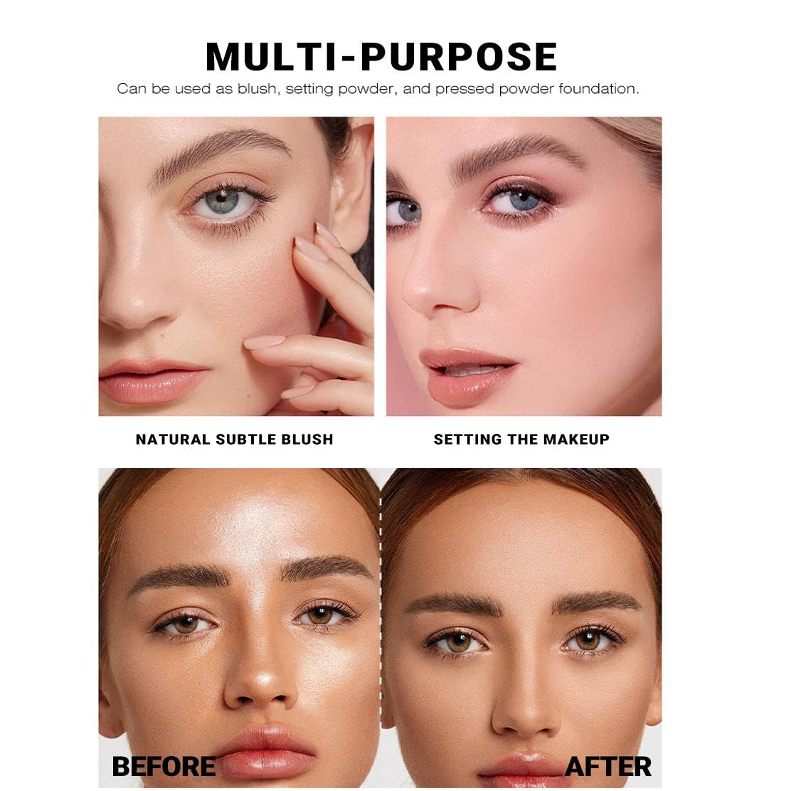 Paleta de polvos de fijación P - Concealer Full Coverage reseña y precio