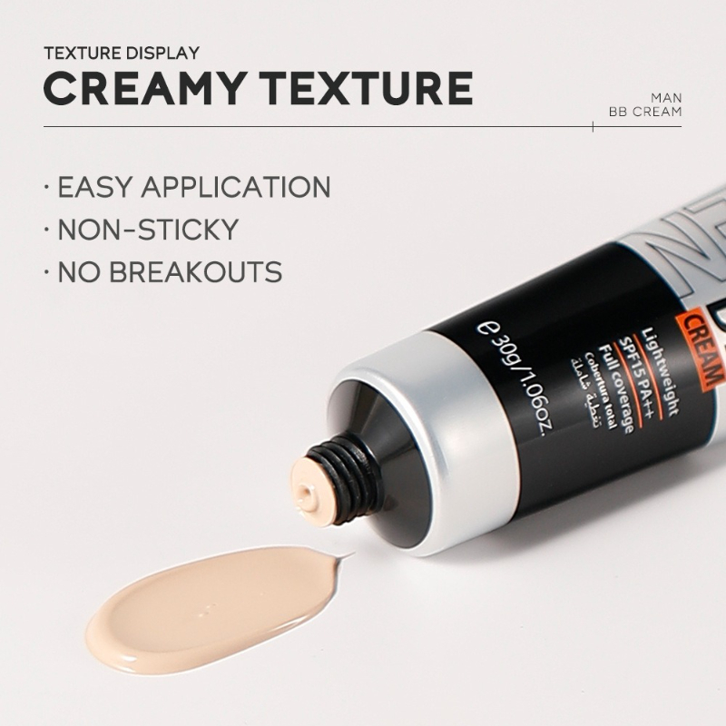 Crema BB para Hombre con SPF15 - Concealer Full Coverage reseña y precio