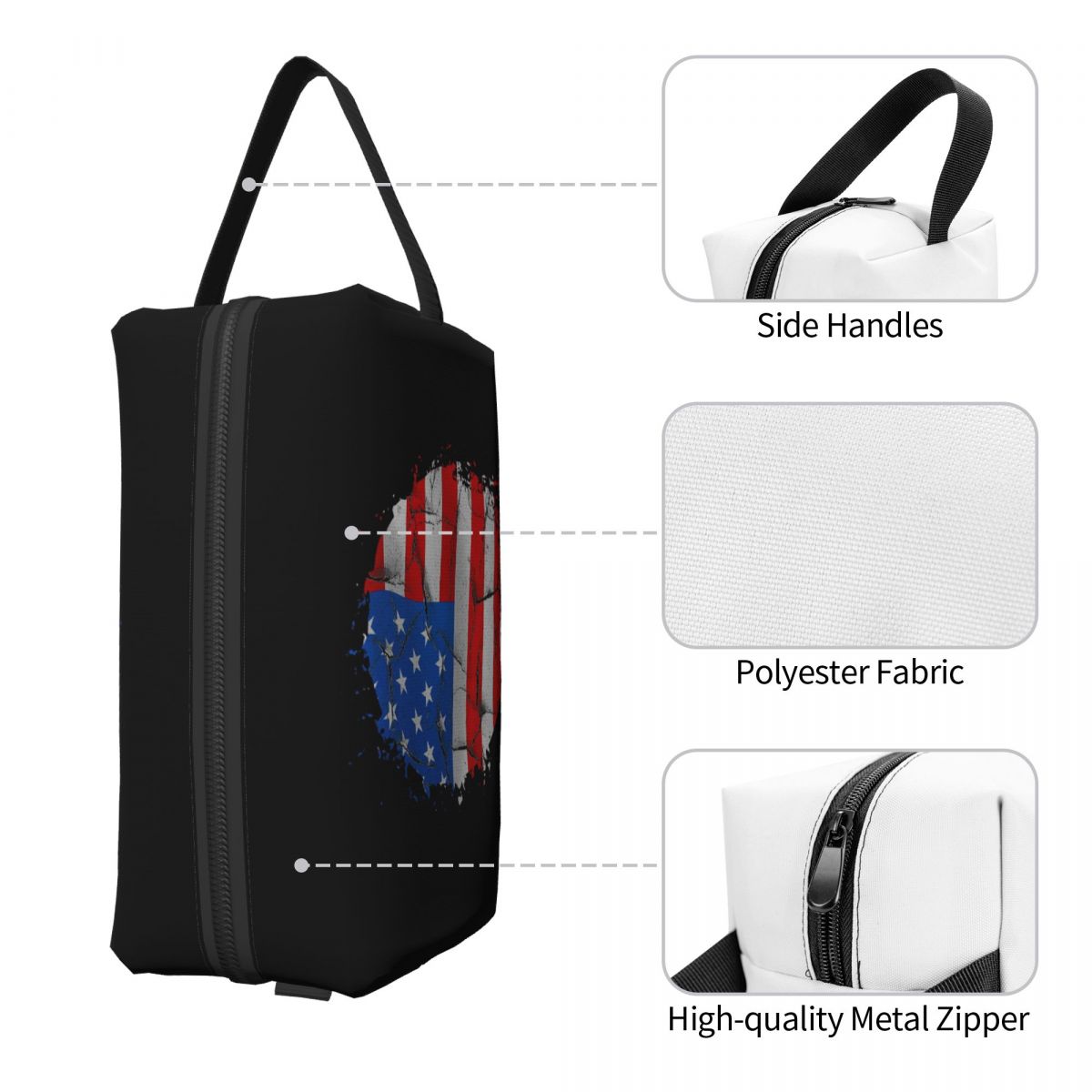 Bolsa de Maquillaje con Bander - Beauty Makeup Usa reseña y precio