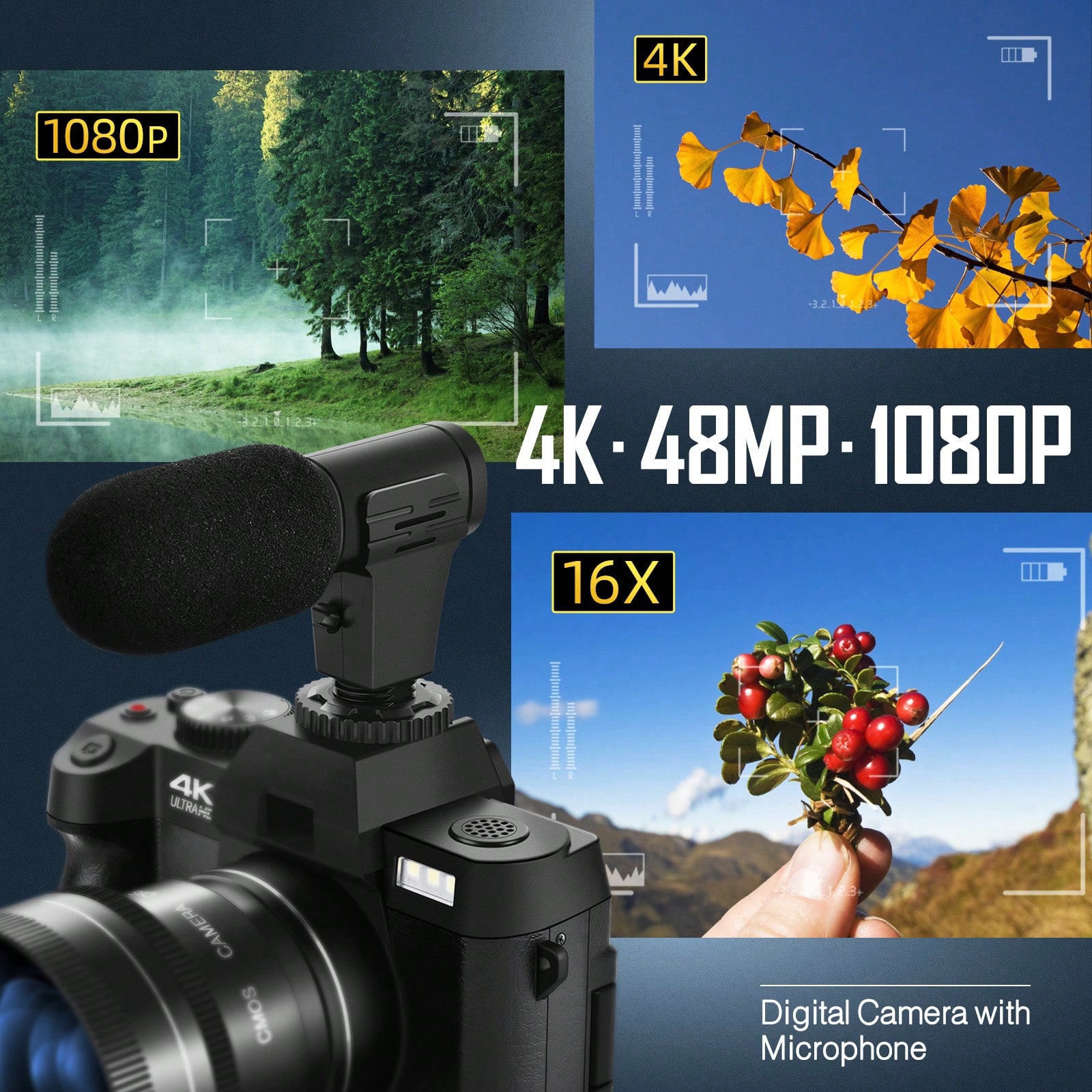 Cámaras digitales 4K para foto - Beauty Makeup Camera App reseña y precio