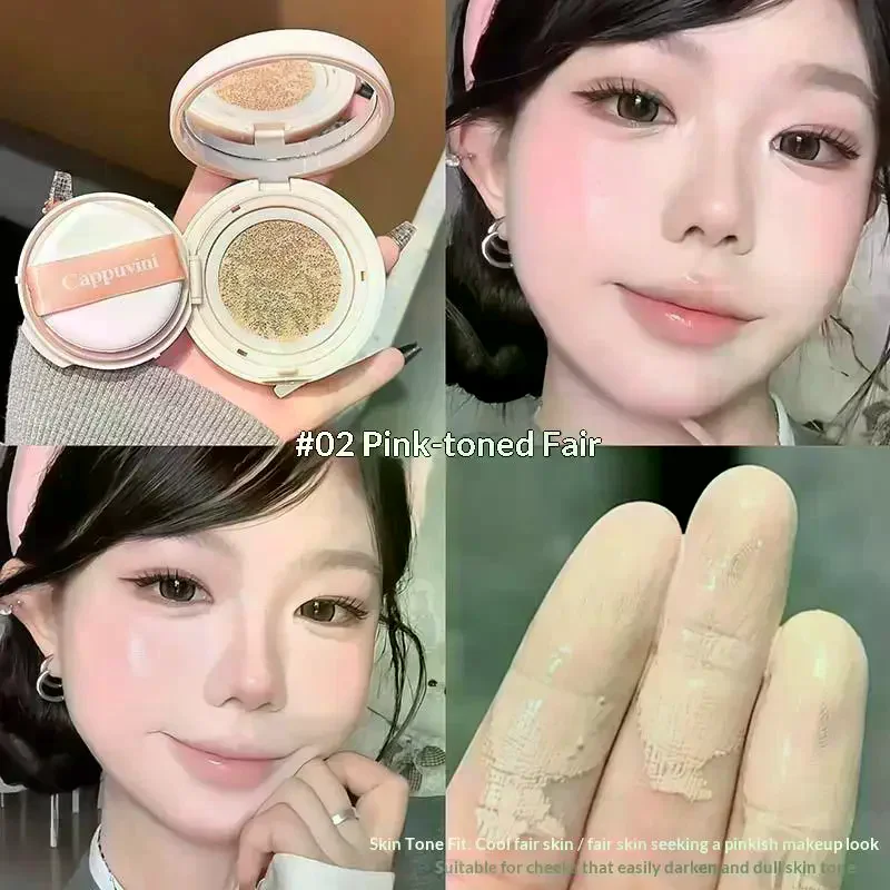 Cappuvini Air Cushion BB Cream - Concealer Full Coverage reseña y precio