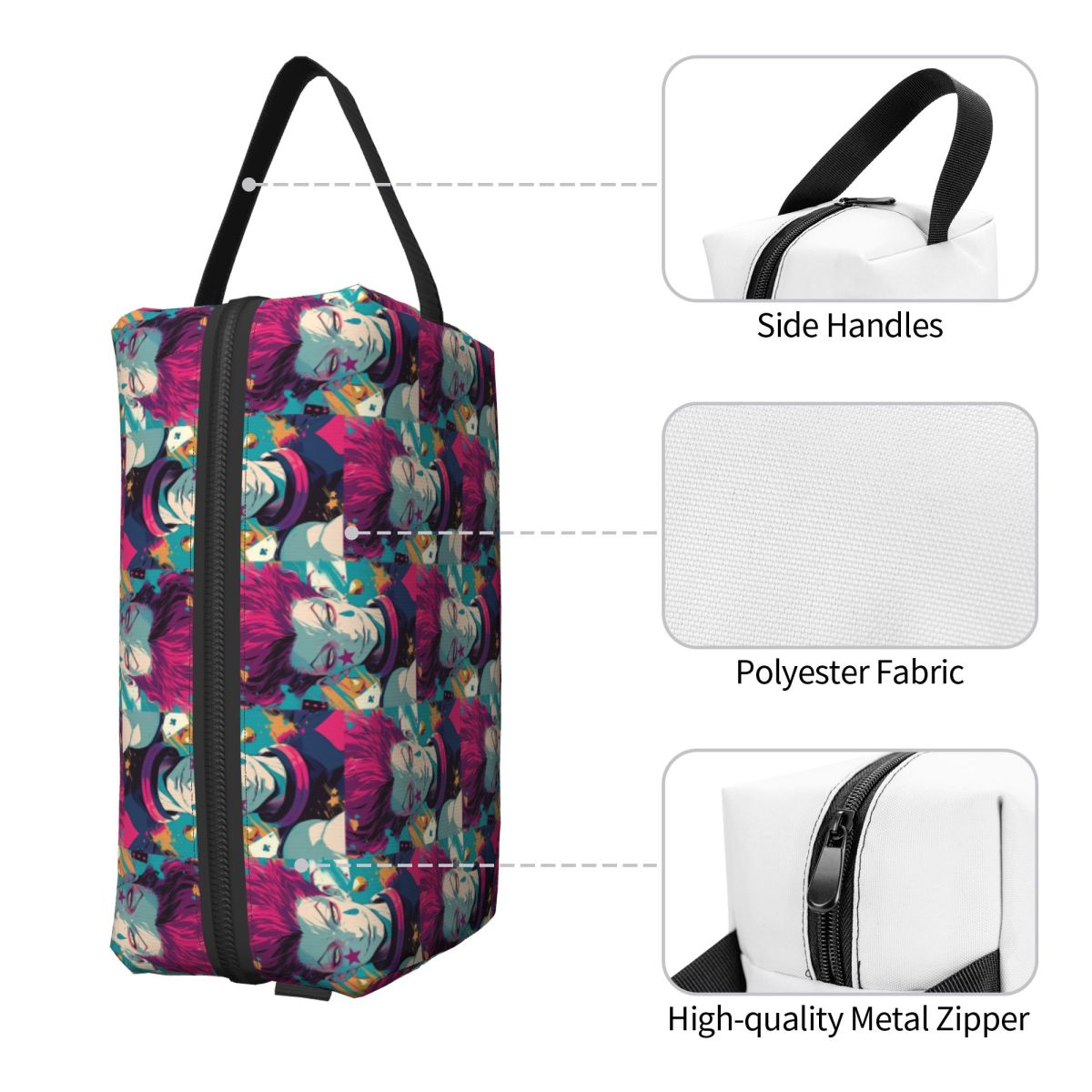 Bolsa de maquillaje Anime Hiso - X Beauty Makeup reseña y precio