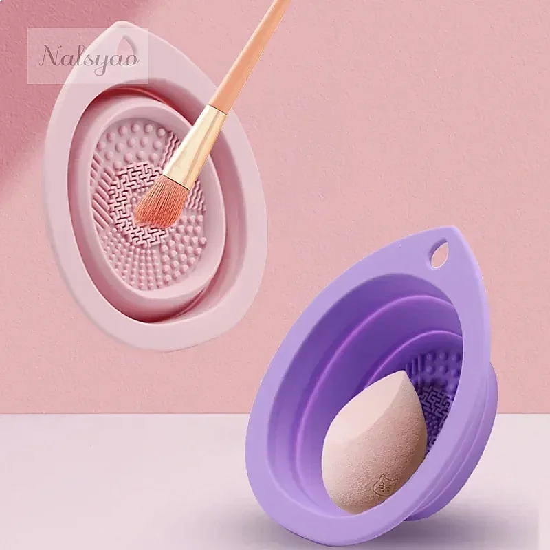 Caja de silicona plegable para - Beauty Makeup Eyeshadow reseña y precio