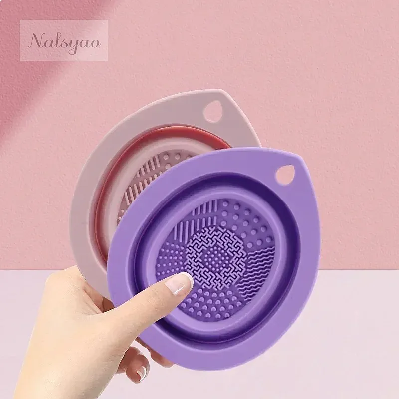 Caja de silicona plegable para - Beauty Makeup Eyeshadow reseña y precio